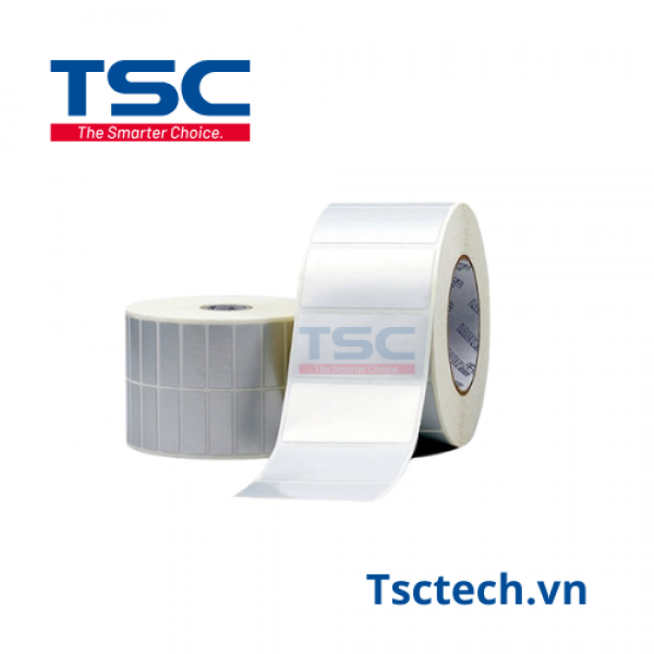 Decal Nhiệt 35x22mm, 1 Tem 1 Hàng, Dài 30m Cho Máy In TSC