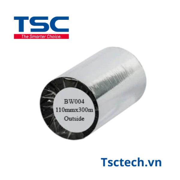 Mực In Mã Vạch Resin BW004R 110mm x 300m