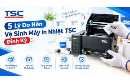 5 Lý Do Nên Vệ Sinh Máy In Nhiệt TSC Định Kỳ