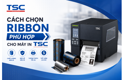 Cách Chọn Ribbon Phù Hợp Cho Máy In TSC 