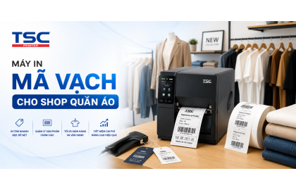 Máy In Mã Vạch Cho Shop Quần Áo Chính Hãng, Giá Tốt