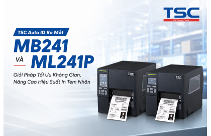 TSC Auto ID Ra Mắt Máy In Công Nghiệp MB241 Và ML241P – Giải Pháp Tối Ưu Không Gian, Nâng Cao Hiệu Suất In Tem Nhãn