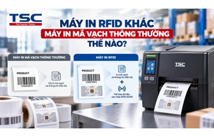 Máy In RFID Khác Máy In Mã Vạch Thông Thường Thế Nào?