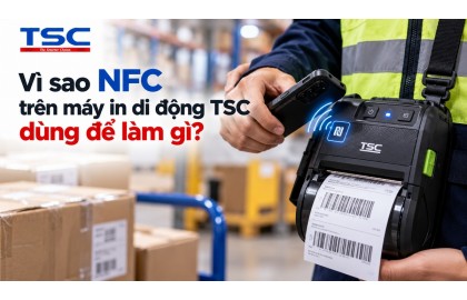 NFC Trên Máy In Di Động TSC Dùng Để Làm Gì?