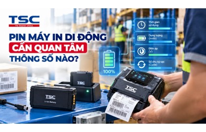 Pin Máy In Di Động Cần Quan Tâm Những Thông Số Nào?