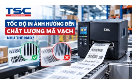 Tốc Độ In Ảnh Hưởng Đến Chất Lượng Mã Vạch Như Thế Nào?